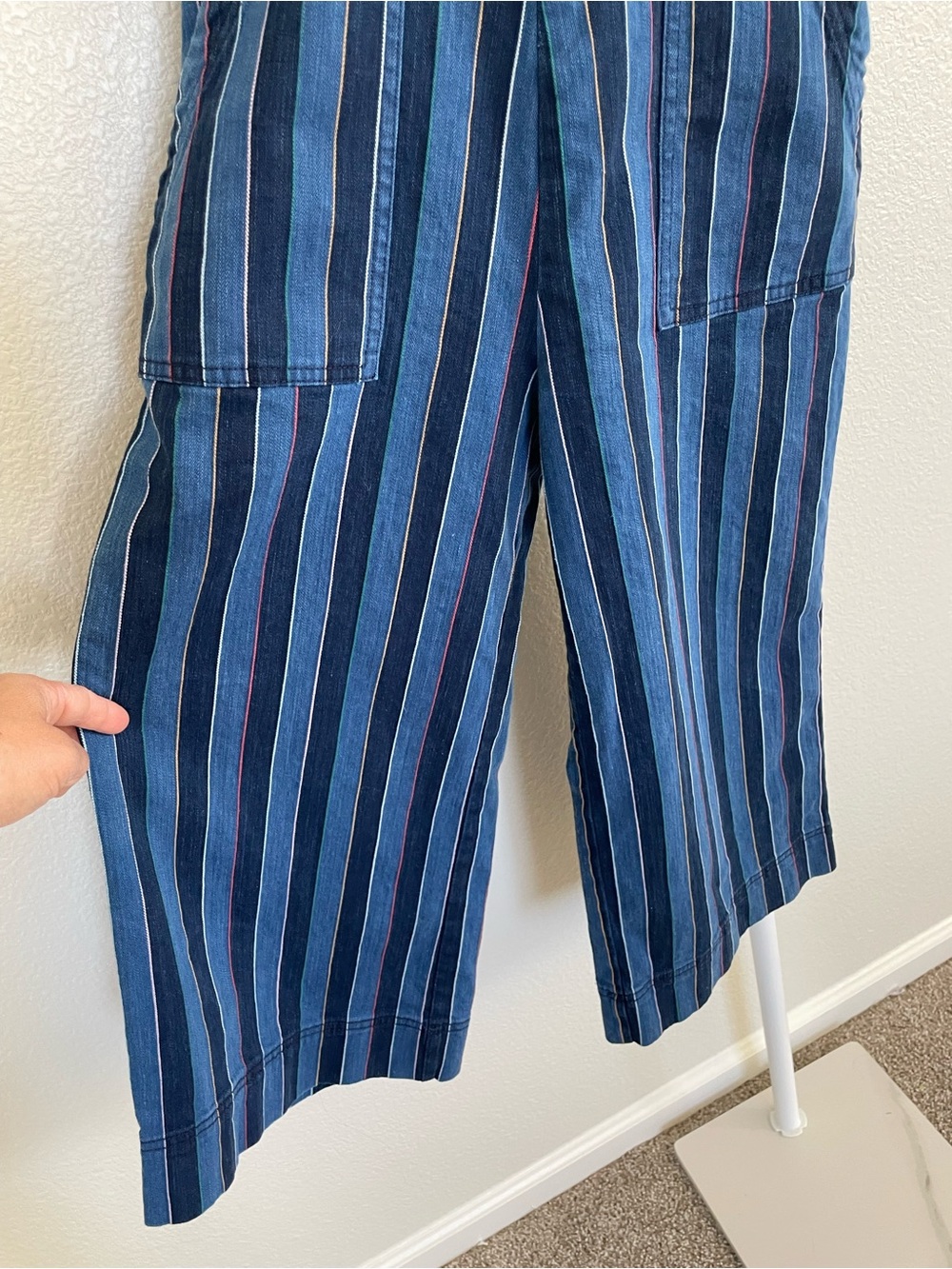Anthropologie Nicola Jumpsuit Retro Casual Utility Chic 0P - Picture 7 of 9